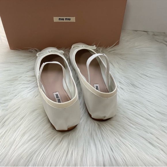 Miu Miu Women’s White Ballet - Picture 2 of 4